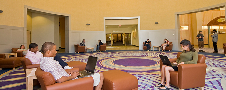 Morris Library Rotunda